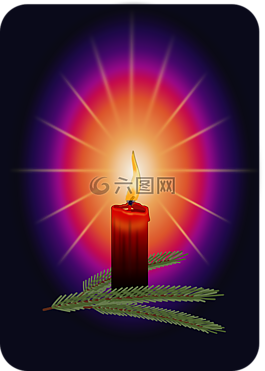 蜡烛,烛光,光