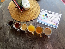茶,可可,喝