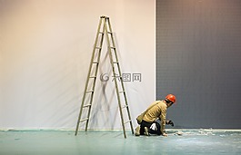 建筑,裝修,工人