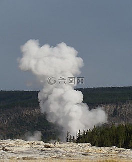 自然,熱水器,地熱