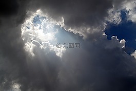 云,天空,奇跡