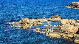 塞浦路斯,kapparis,岩层
