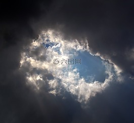 云,天空,奇跡