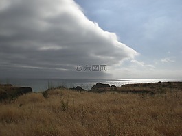 加利福尼亞州,海岸,天氣