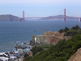 查看,金门大桥,旧金山