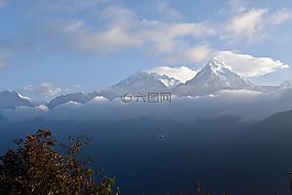 尼泊爾,安納布爾納,山