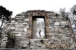 废墟,建筑,被毁