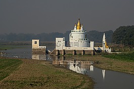 緬甸,湖,寶塔