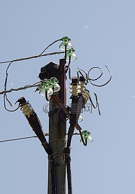 電力,后,線