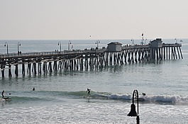 码头,圣克莱门特,海洋