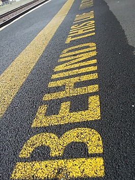等待,跡象,路