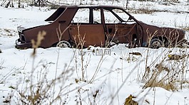 老車,歷史,銹