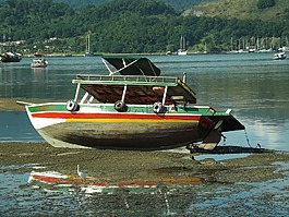 旅行,小船,mar
