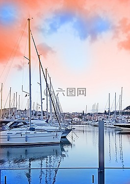 海洋,景觀,船舶