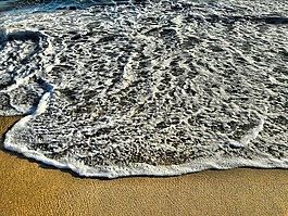 海灘,海洋,沙