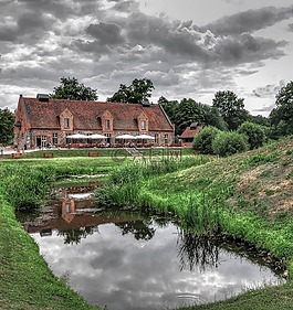 ulrichhusen,城堡,müritz