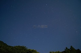 星星,晚上,夜晚的天空