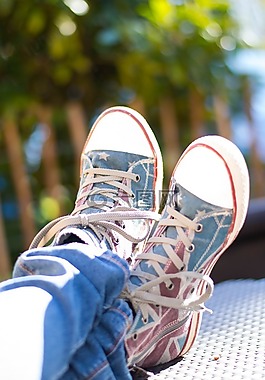 鞋,陽(yáng)光,放松
