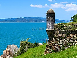 堡壘,anhatomirim,島