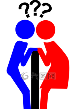 驚喜,男子,女子