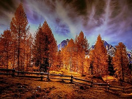 白云巖,山,意大利