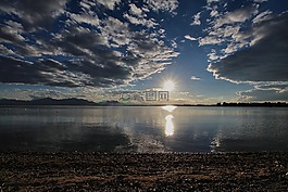 基姆湖,水,太陽(yáng)