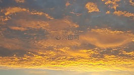 黃昏,日落,晚上