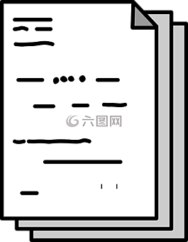 紙,文件,白