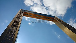 迪拜框架,天空,體系結(jié)構(gòu)