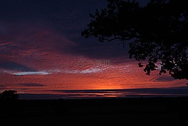 日落,英格蘭,天空