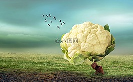 幻想,菜花,草