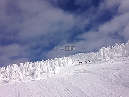霜冰,灶,晴朗的天气