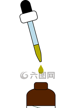 瓶,下降,桉樹