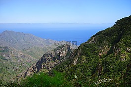 山,觀點,加那利群島