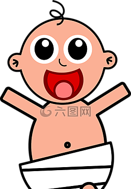 嬰兒,快樂,歌唱