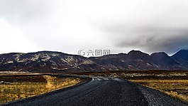 冰岛,路,旅程