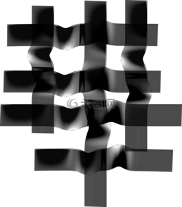 幾何,廣場,黑色和白色