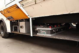 電池,食品的卡車電池