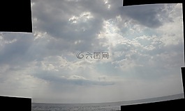 全景圖,云,天空