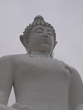 佛雕像,清迈,泰国