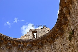 天空,南,城堡