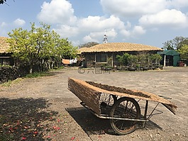 济州岛,传统的房子,传统民居