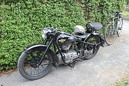 oldtimer,摩托車,古董