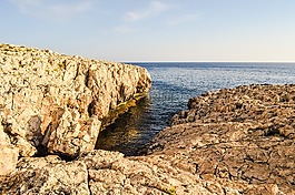 巖質(zhì)海岸,形成,石