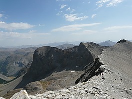 mont 珀,allos 湖,阿爾卑斯山