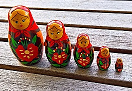 俄,玩偶,babuschka