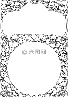 花邊,邊境,幀