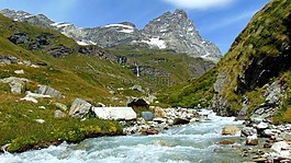 阿尔卑斯山,马特洪峰,大自然