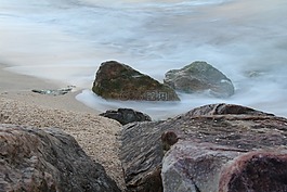 海洋,沿海,海滩