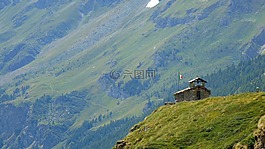 山,教會(huì),大自然
